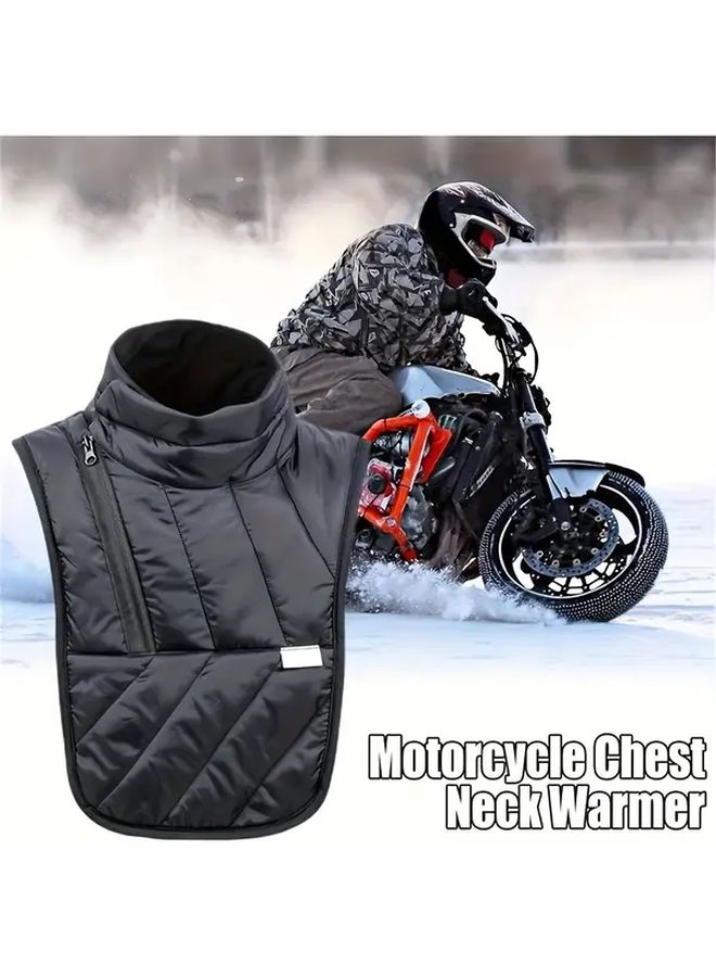 Motorcycle Neck Warmer Windproof Thermal Scarf Adjustable Snug Fit Long Model Hand Washable - Image 1